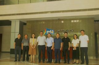 浙江省委宣傳部版權(quán)處領(lǐng)導蒞臨萌恒花邊事業(yè)部走訪調(diào)研