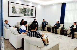 省工信廳陳湘安處長一行蒞臨湖南萌恒走訪調(diào)研